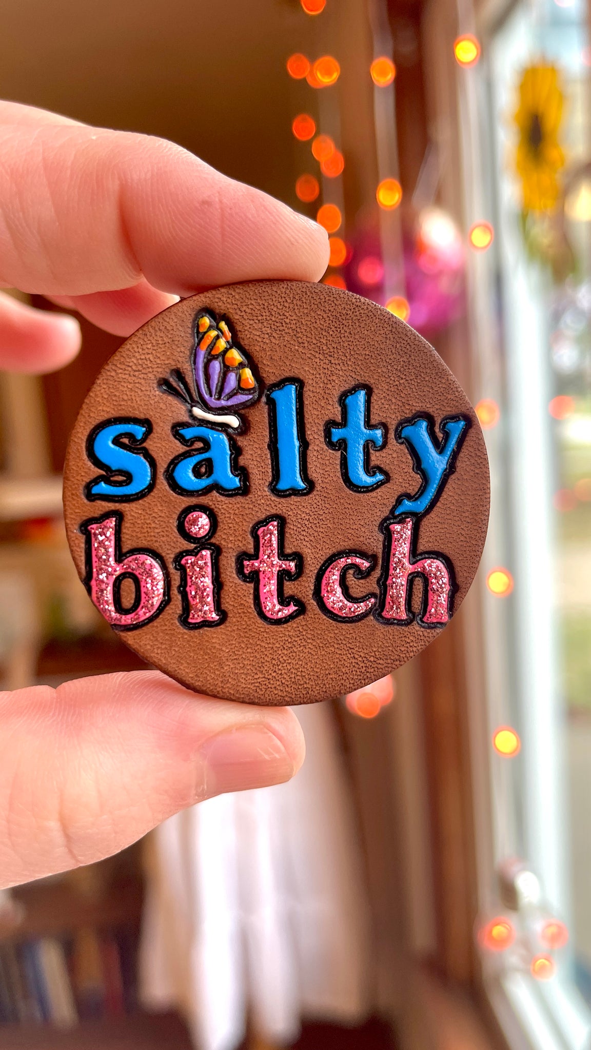 salty bitch Pin