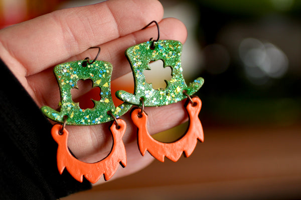 Leprechaun - St. Paddy’s Earrings