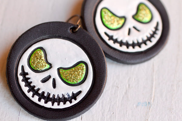 Reserved for Claire - Jack Skellington Earrings