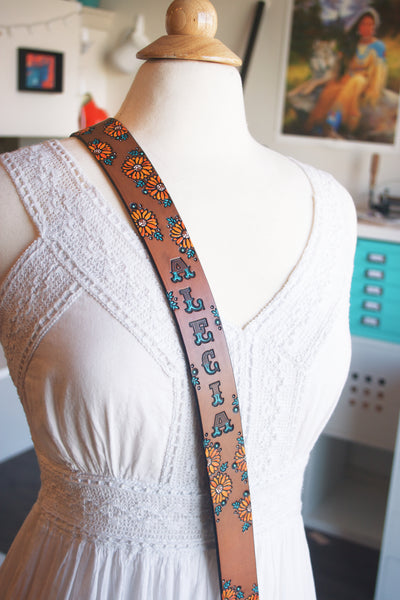 Sunflower Crossbody Purse Strap