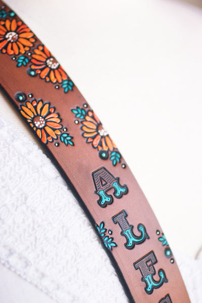 Sunflower Crossbody Purse Strap